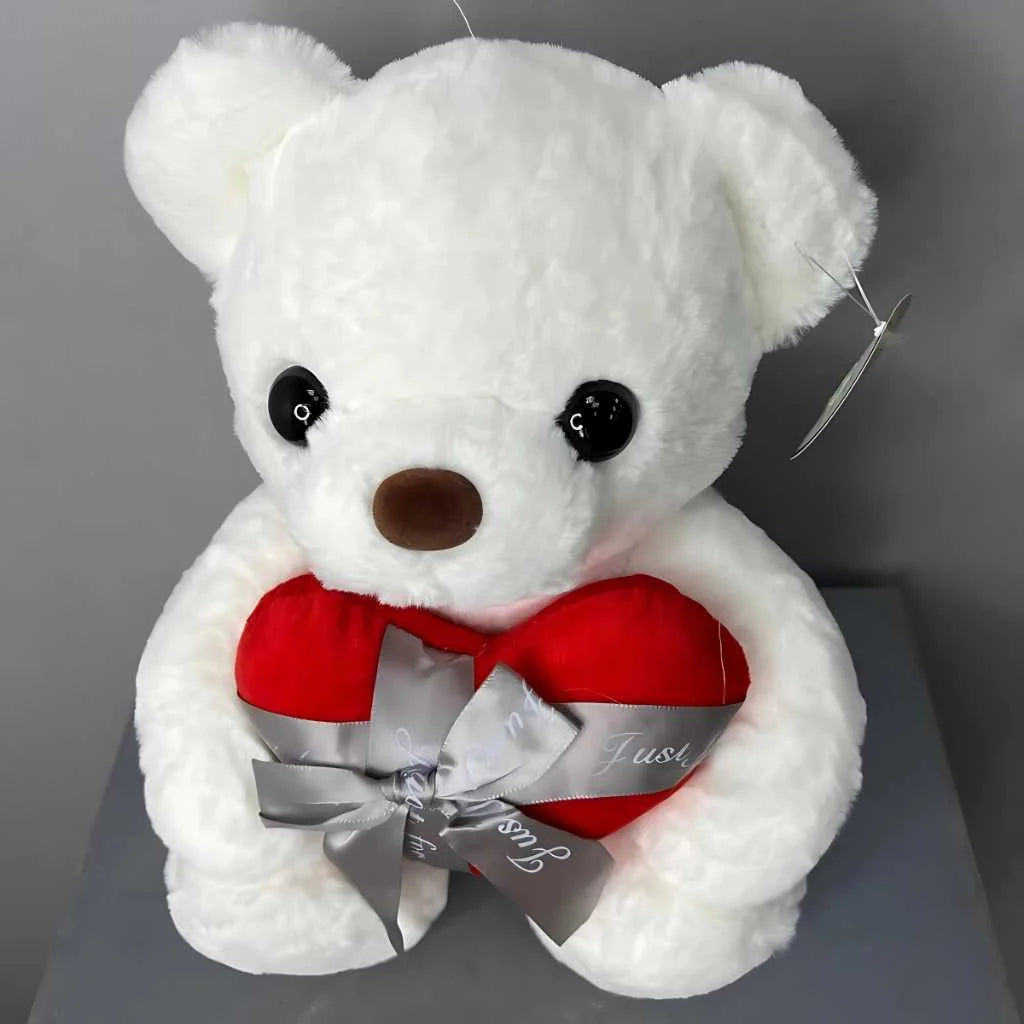 Cute Plush Teddy Bear for Girls with Heart