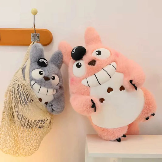 Cute Quirky Pink Totoro-Style Plush Toy for Kids 45cm