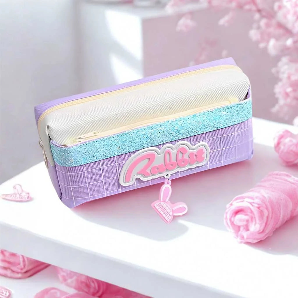 Cute Rabbit Pencil Pouch for Kids by DODKart