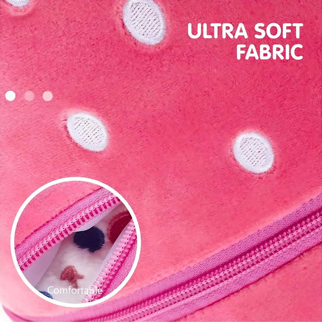 Cute Reversible Rabbit Soft Toy Plush Pillow