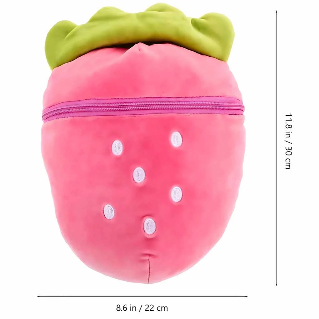 Cute Reversible Rabbit Soft Toy Plush Pillow