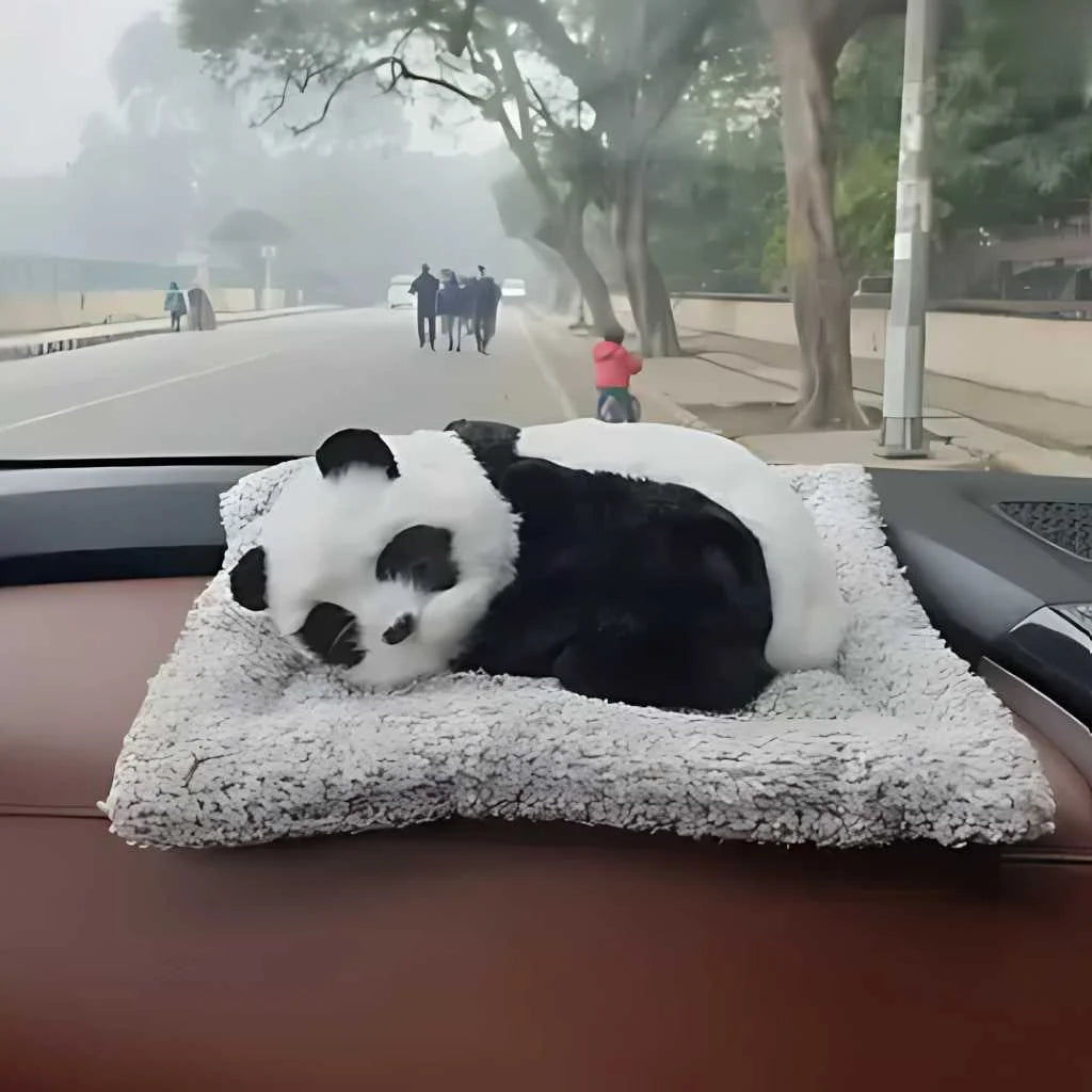 Cute Sleeping Panda for Car Dashboard Toys