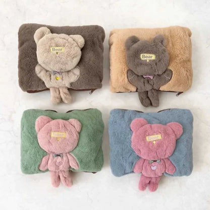 Cute Soft Toy Electric Hot Water Bag for Period Pain Relief Pillow