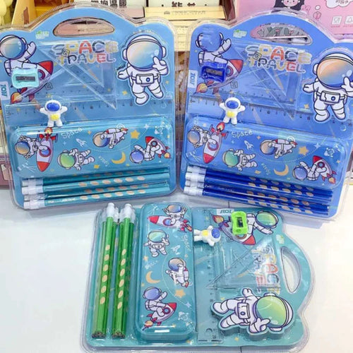 Cute Space Astronaut Theme Stationery Kit for Kids