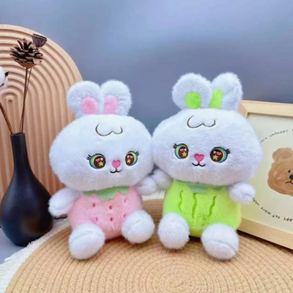 Cute Strawberry Bunny Plush Toy 35cm Kawaii Edition
