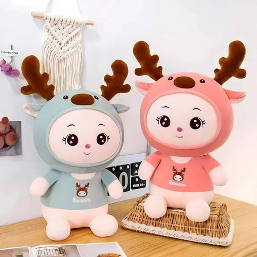 Cute Stuffed Animal Deer Soft Toys for Kids
