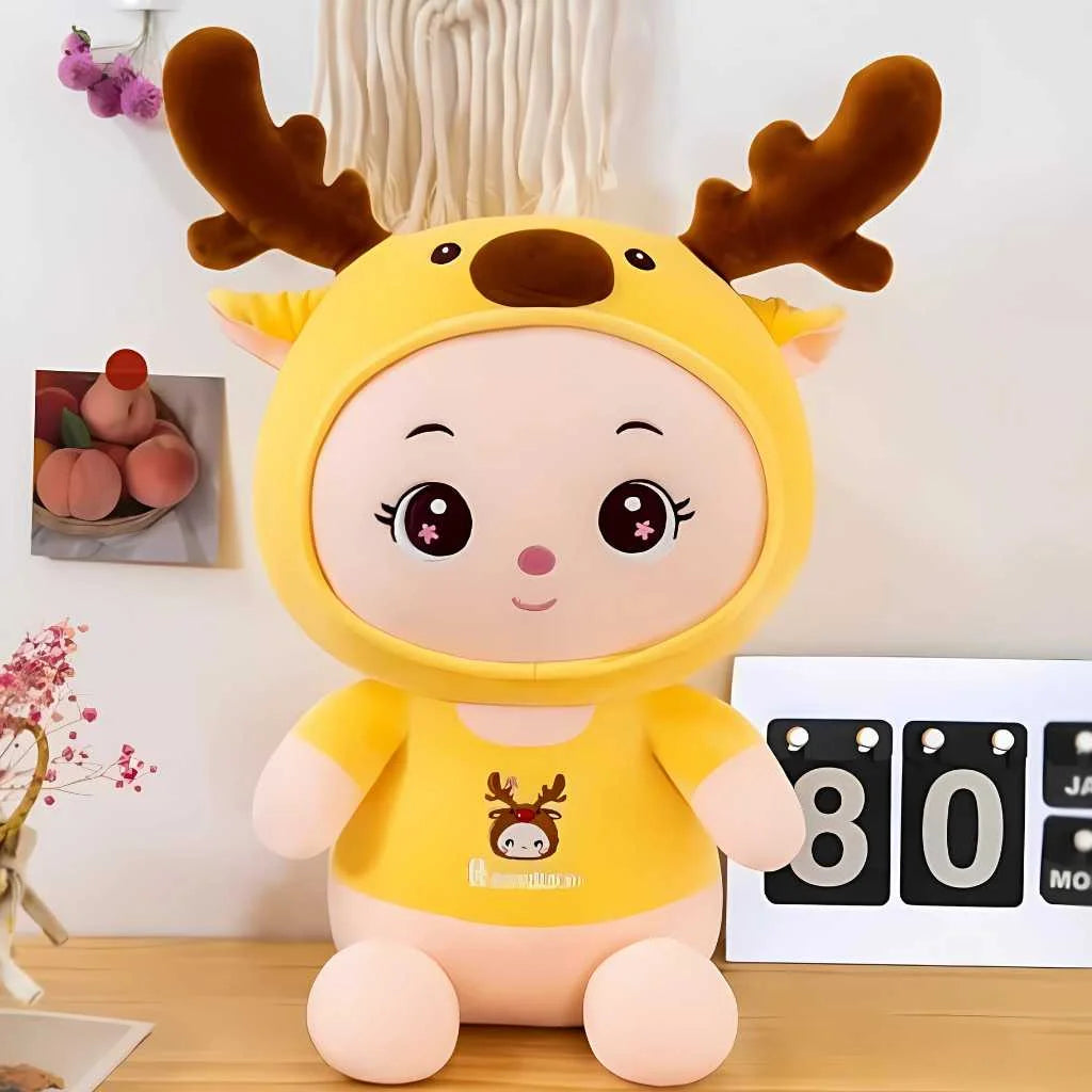 Cute Stuffed Animal Deer Soft Toys for Kids