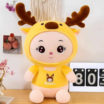 Cute Stuffed Animal Deer Soft Toys for Kids