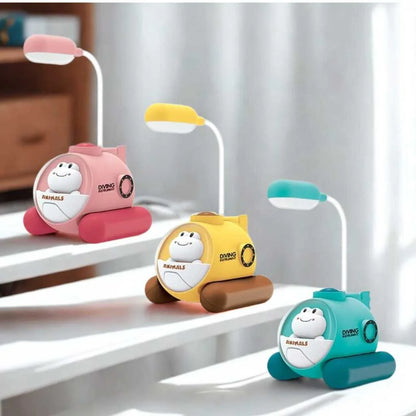 Cute Submarine Style 2 in 1 Study Lamp and Night Lamp