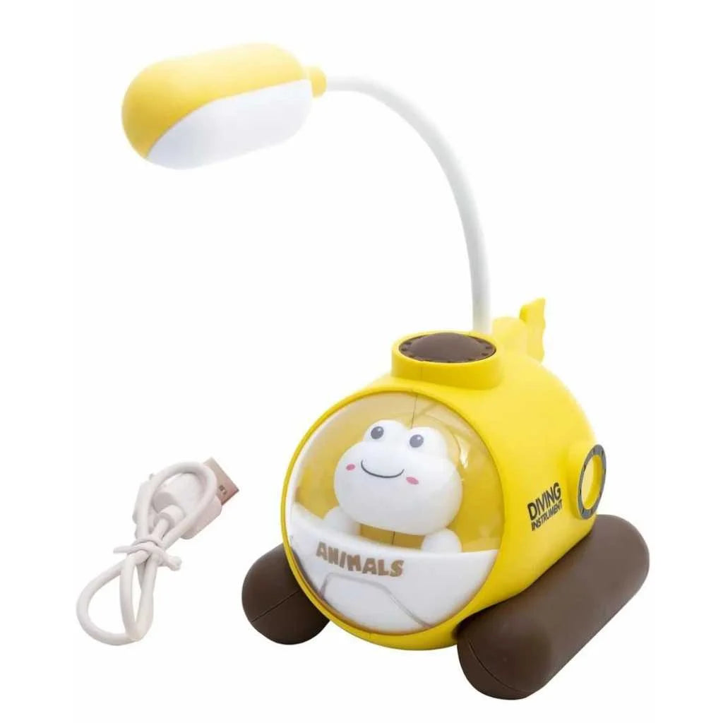 Cute Submarine Style 2 in 1 Study Lamp and Night Lamp