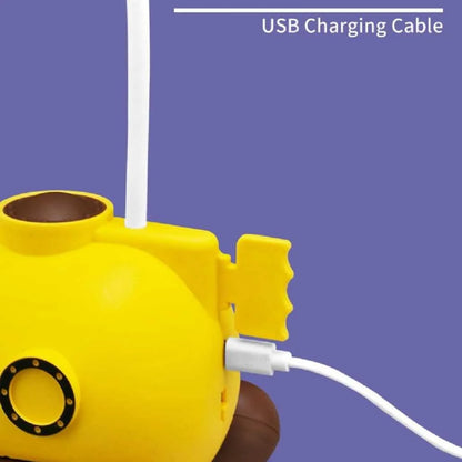 Cute Submarine Style 2 in 1 Study Lamp and Night Lamp