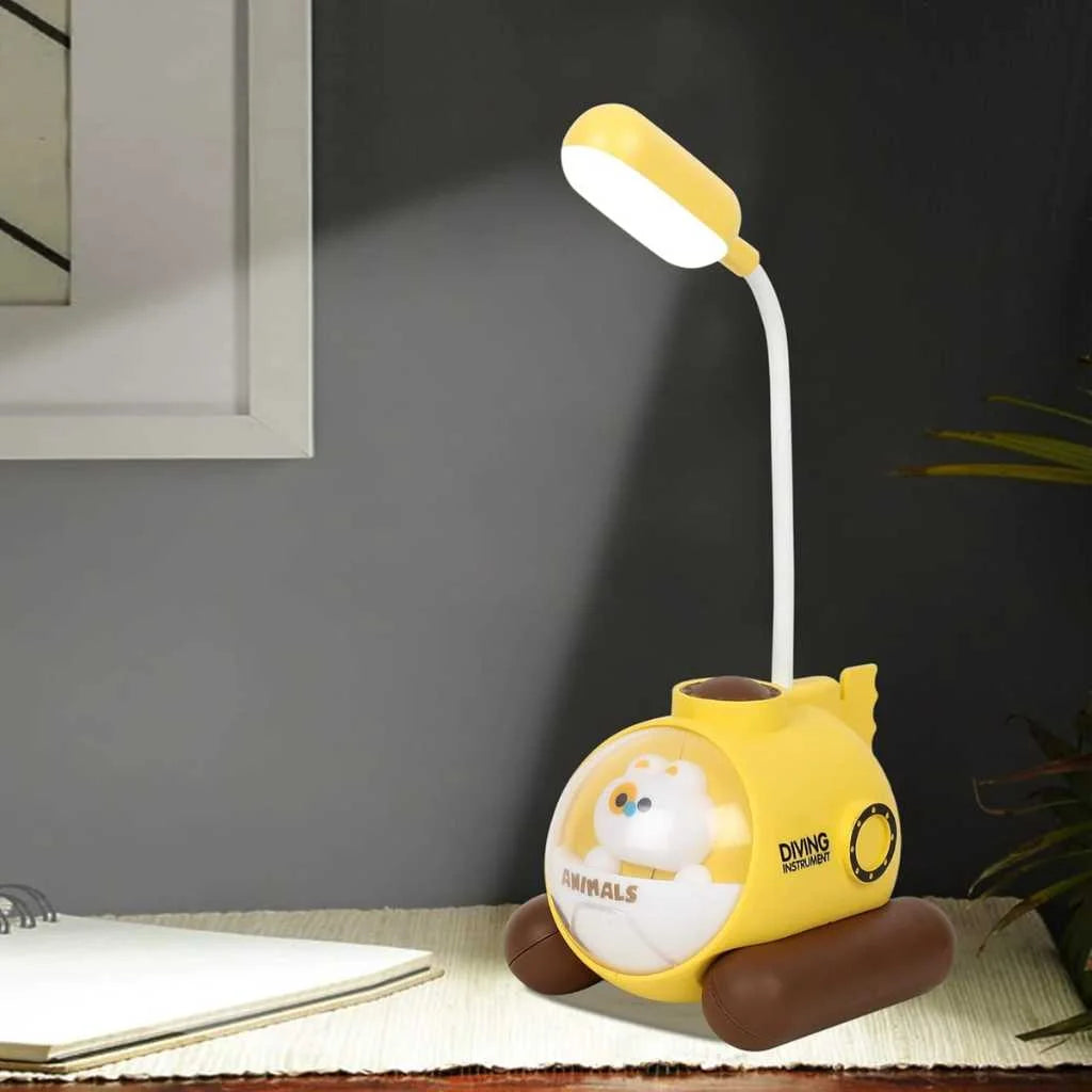 Cute Submarine Style 2 in 1 Study Lamp and Night Lamp