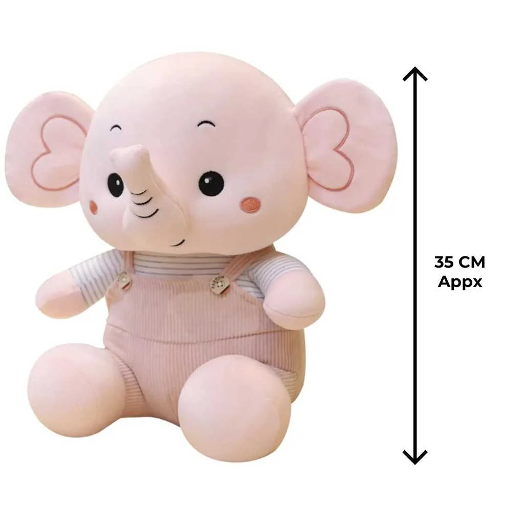 Cute Super Soft Dress Up Plush Elephant Toy