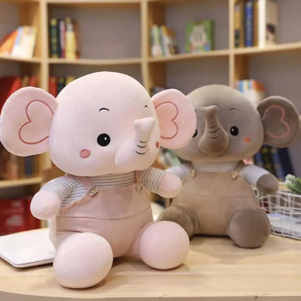 Cute Super Soft Dress Up Plush Elephant Toy