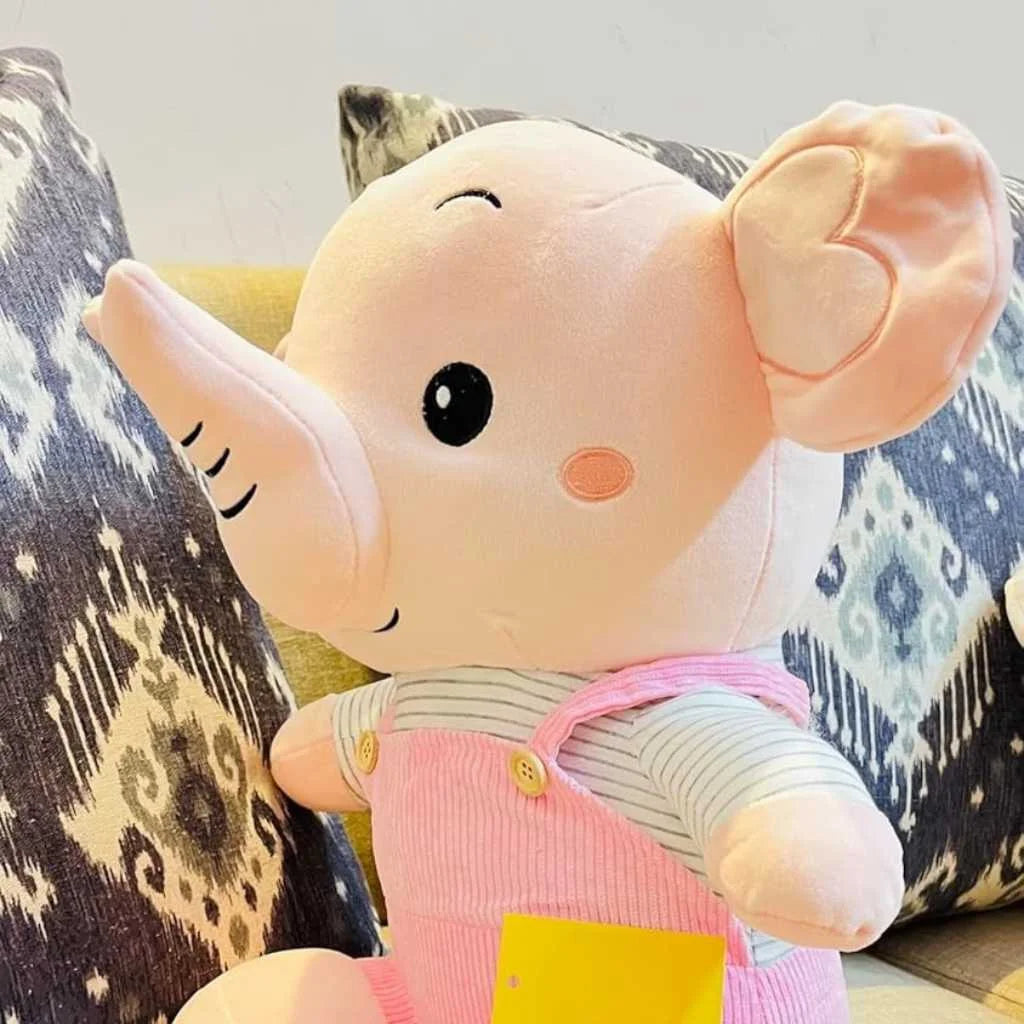 Cute Super Soft Dress Up Plush Elephant Toy