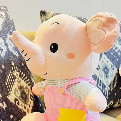 Cute Super Soft Dress Up Plush Elephant Toy