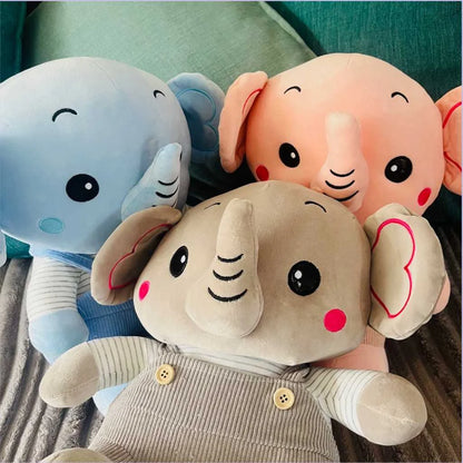Cute Super Soft Dress Up Plush Elephant Toy