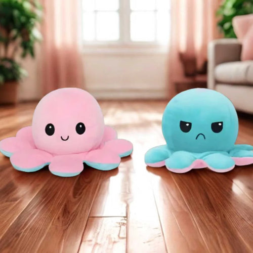 Cute Super Soft Reversible Octopus Toy India