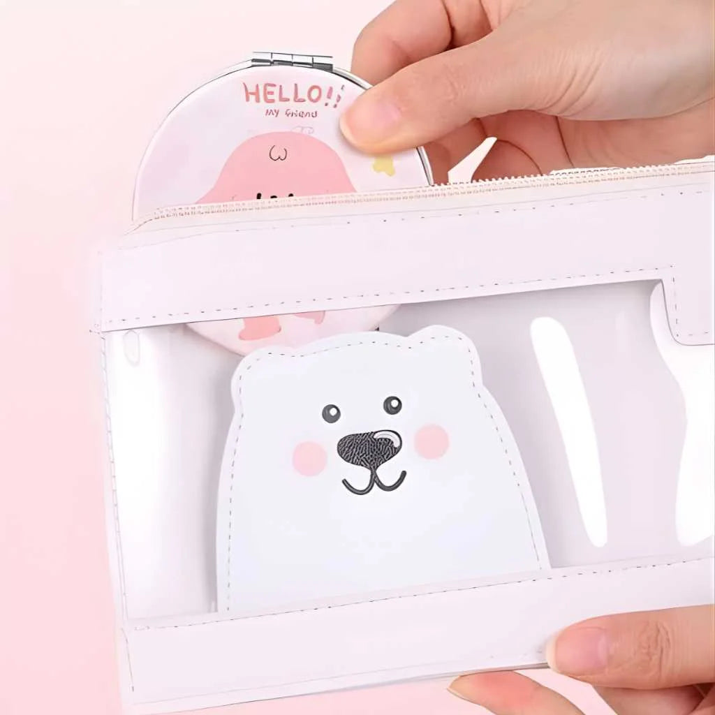 Cartoon Silicone Sling Bags for Girls With Adjustable Strap