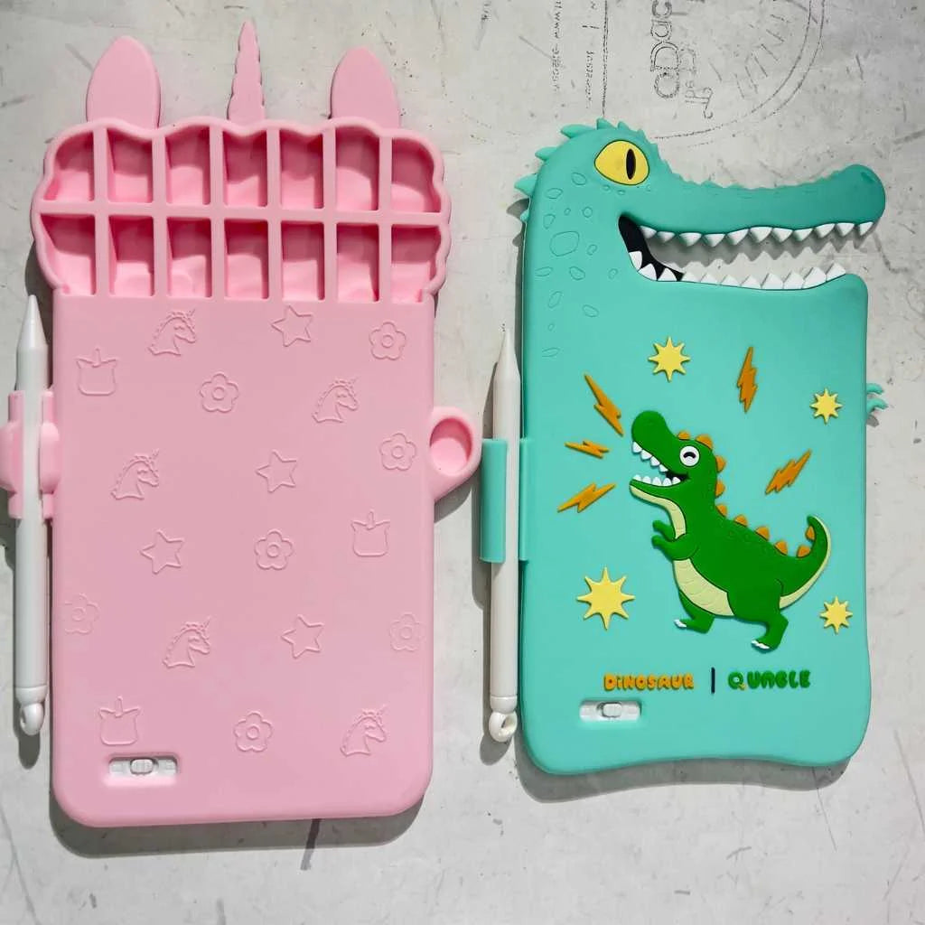 Cute unicorn and Dinosaur Theme LCD Writing Pad