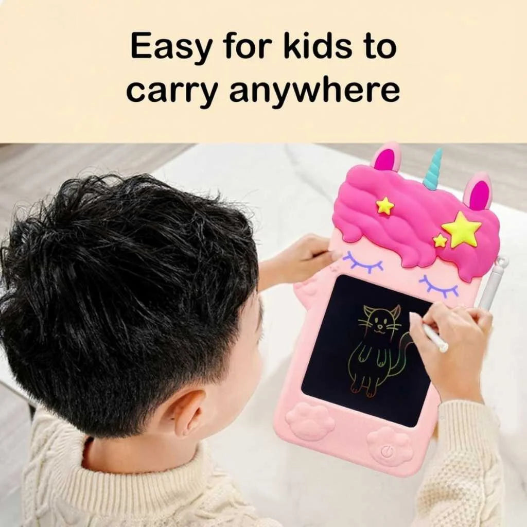 Cute unicorn and Dinosaur Theme LCD Writing Pad