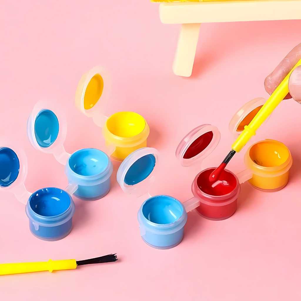 cute unicorn mini canvas painting kit for kids