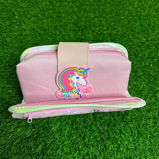cute unicorn pencil pen case for kids 
