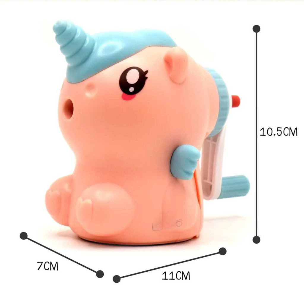 Cute Unicorn Pencil Sharpener Machine for Kids