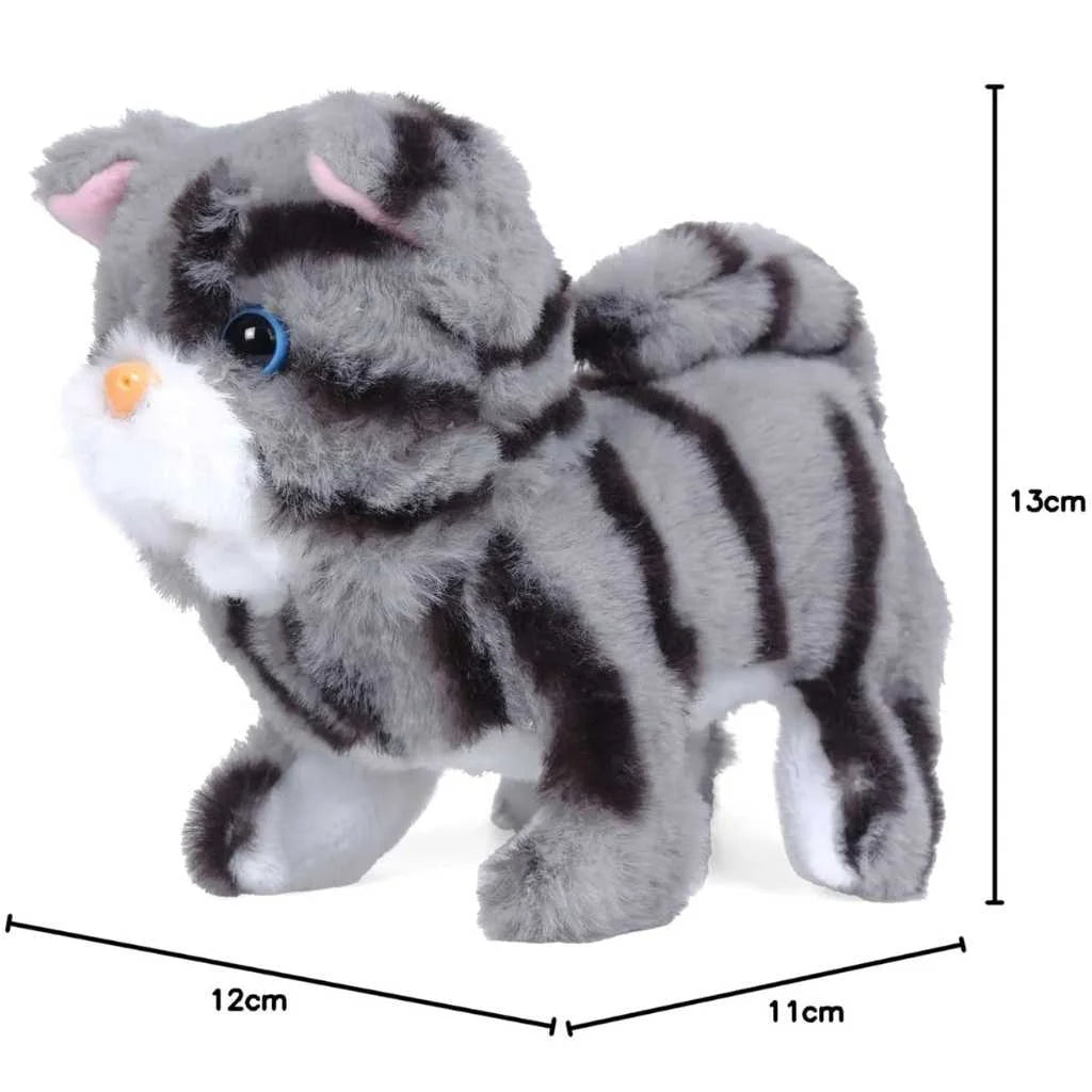 Cute Walking Cat Soft Toy for Kids with Sound