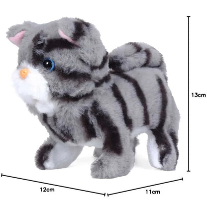 Cute Walking Cat Soft Toy for Kids with Sound