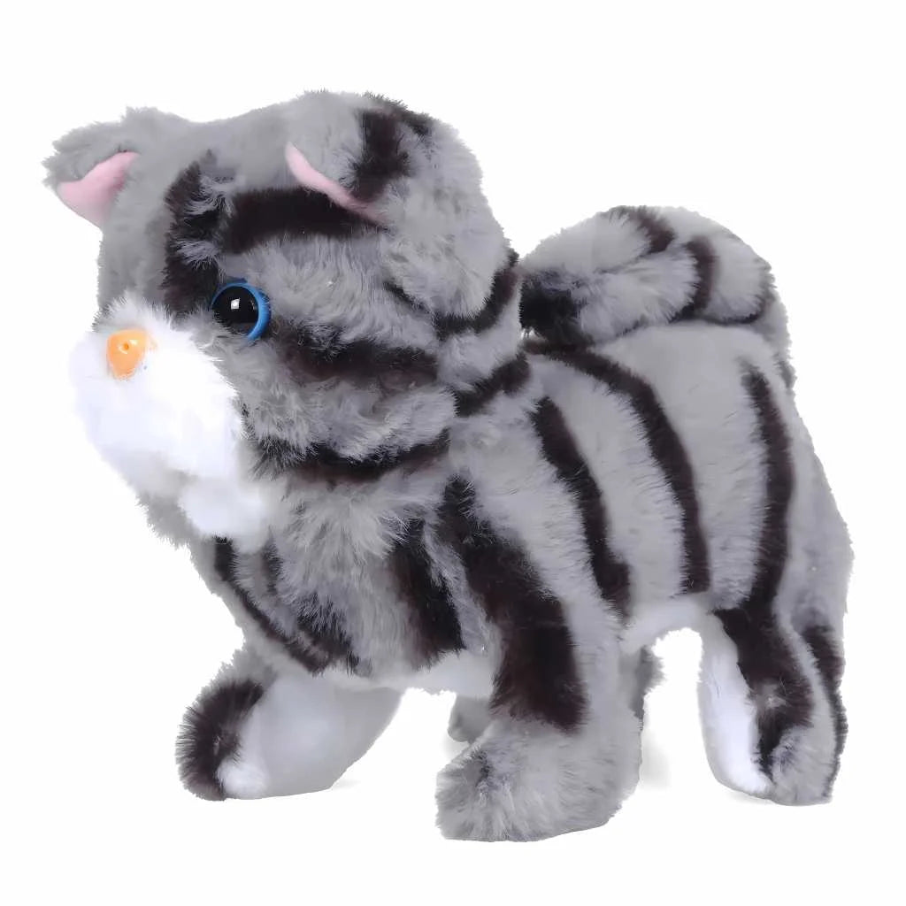 Cute Walking Cat Soft Toy for Kids with Sound