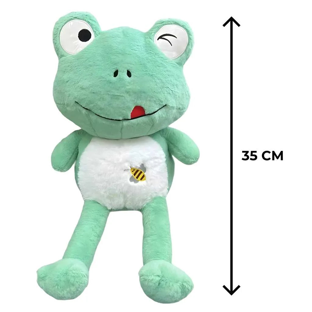 Cute Winking Frog Soft Toy Plush Animal