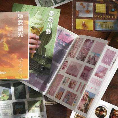 Deco Sticker Set 20 Sheets Aesthetic Journal Sticker Sheets