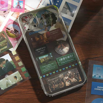 Deco Sticker Set 20 Sheets Aesthetic Journal Sticker Sheets