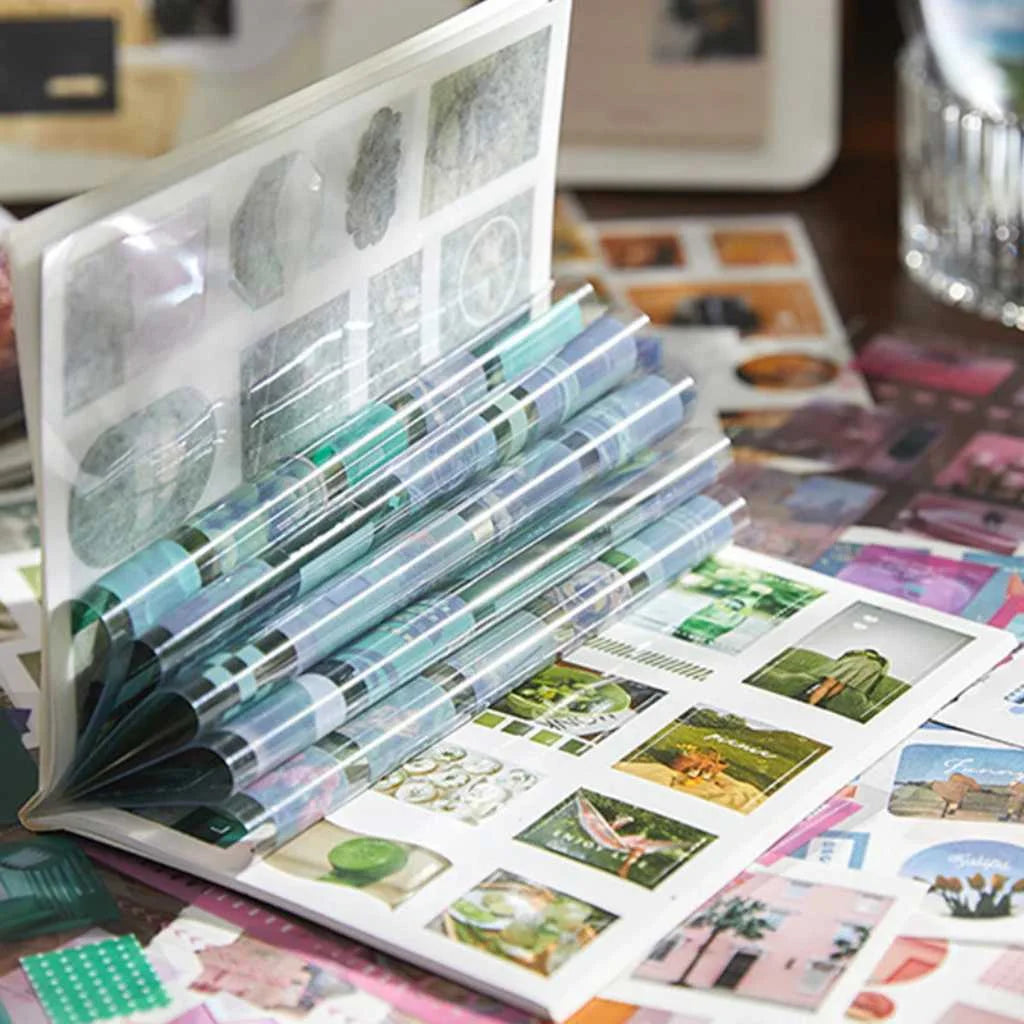 Deco Sticker Set 20 Sheets Aesthetic Journal Sticker Sheets