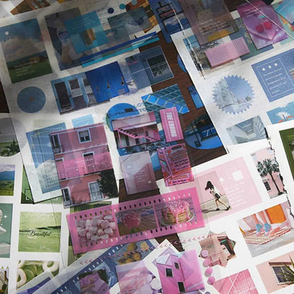 Deco Sticker Set 20 Sheets Aesthetic Journal Sticker Sheets