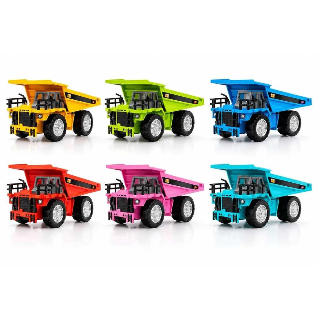 Die-Cast Engineering RC Dump Truck Toy for Kids