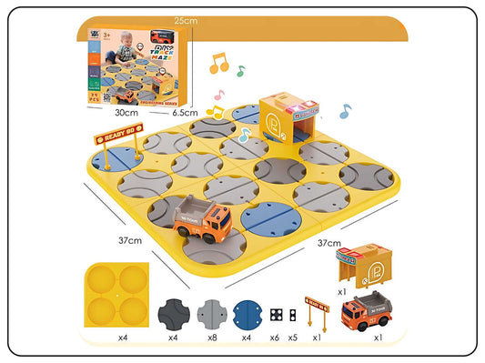 diy track maze engineer puzzle game for kids