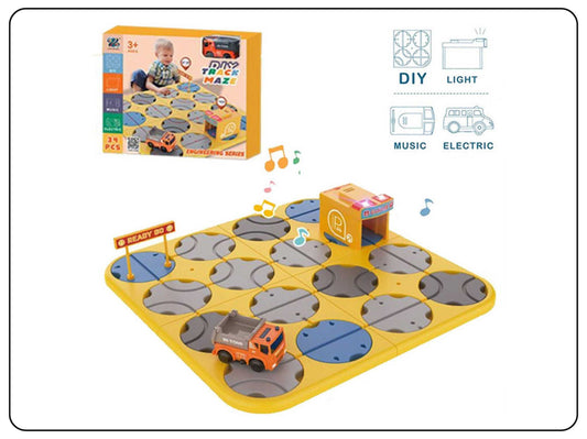 diy track maze engineer puzzle game for kids