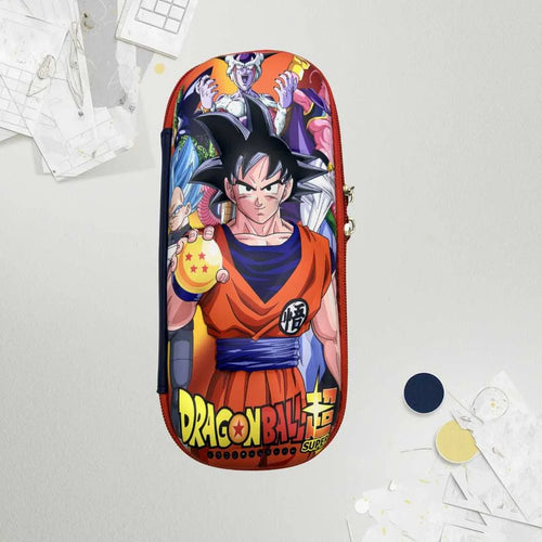 Dragon Ball Super Pencil Case | Durable Hard Shell Anime Stationery