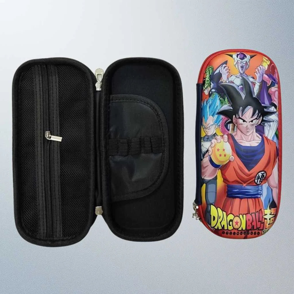 Dragon Ball Super Pencil Case | Durable Hard Shell Anime Stationery