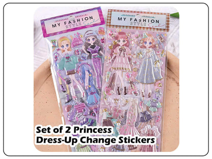 Dress me up Stickers for Kids