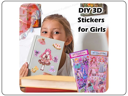 Dress me up Stickers for Kids