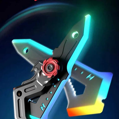 Dual Axe Blade 7-Color LED Light Up Toy