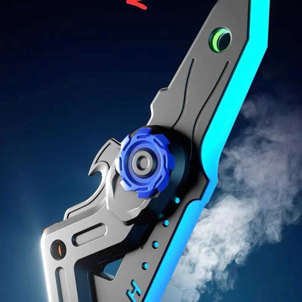 Dual Axe Blade 7-Color LED Light Up Toy
