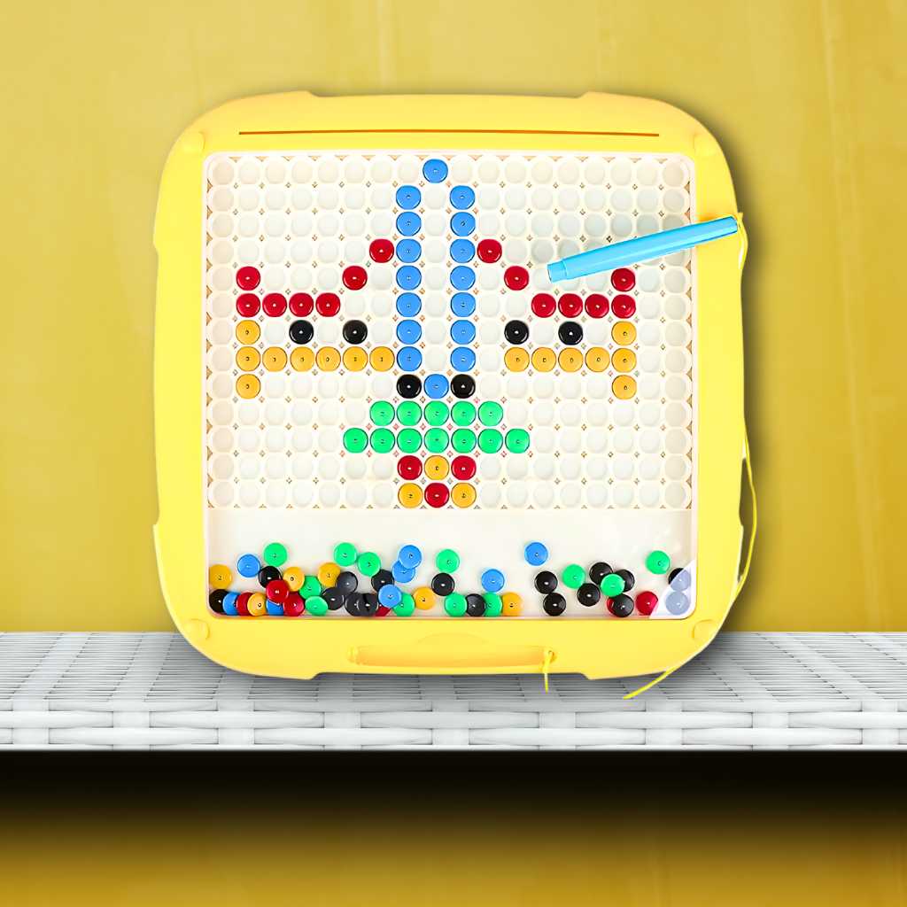 educational magnetic maze and art toy