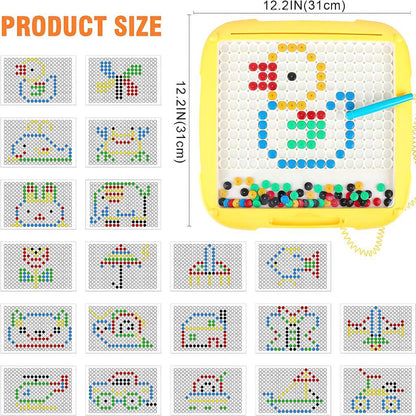 educational magnetic maze and art toy