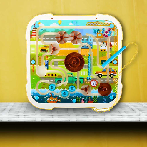 Educational Magnetic Maze and Art Toy DODKart