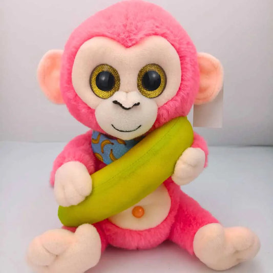 Electric Speaking Monkey Toy with Soft Banana