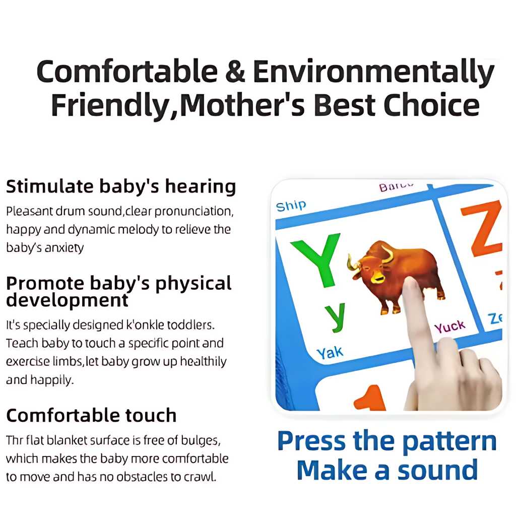 electronic alphabet voice poster educational toy